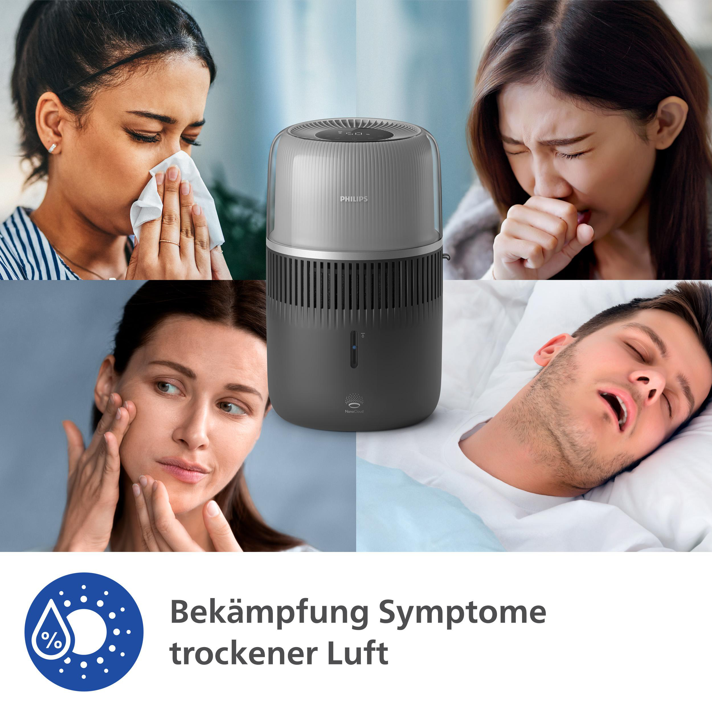 Philips 5000 Serie HU5710/03 | Coolblue | Luchtbevochtigers