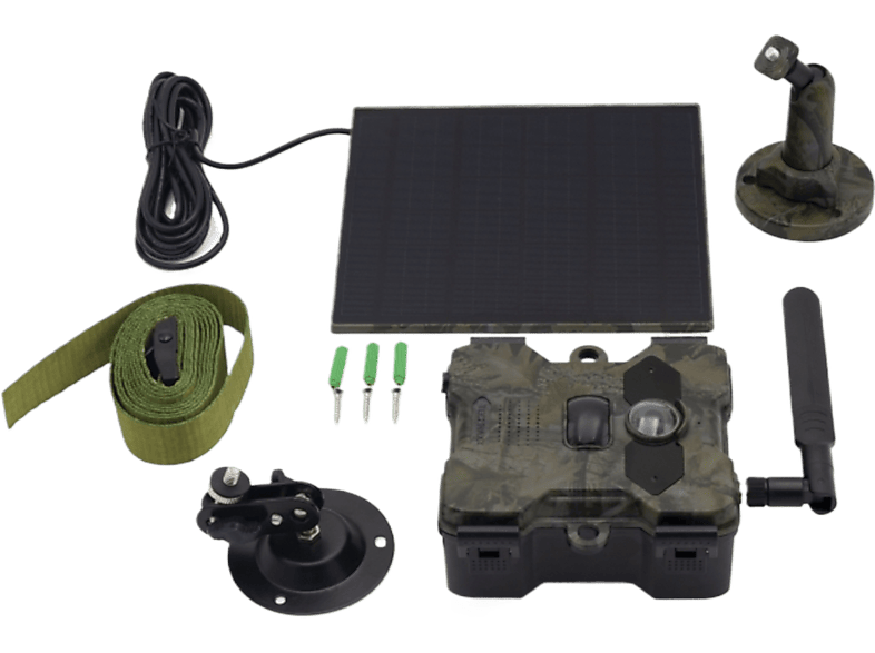 Technaxx TX-189 4G Full HD Wildcamera met 5W Zonnepaneel