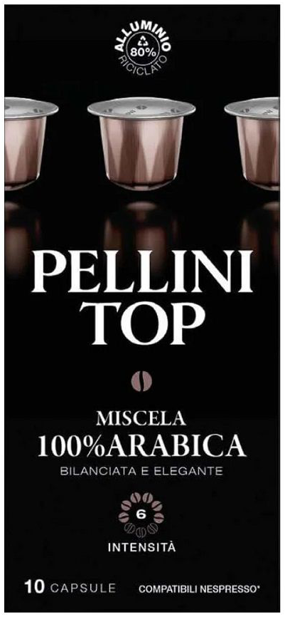 PELLINI Top Nespresso Alu kávékapszula 10 x 5.5 g