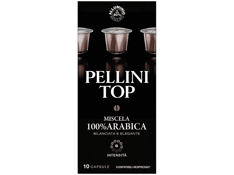 PELLINI Top Nespresso Alu kávékapszula 10 x 5.5 g