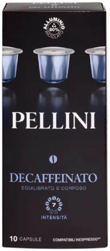 PELLINI Top koffeinmentes Nespresso Alu kávékapszula 10 x 5.5 g