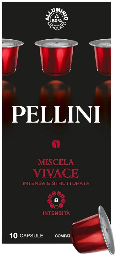 PELLINI Vivace Nespresso Alu kávékapszula 10 x 5.5 g
