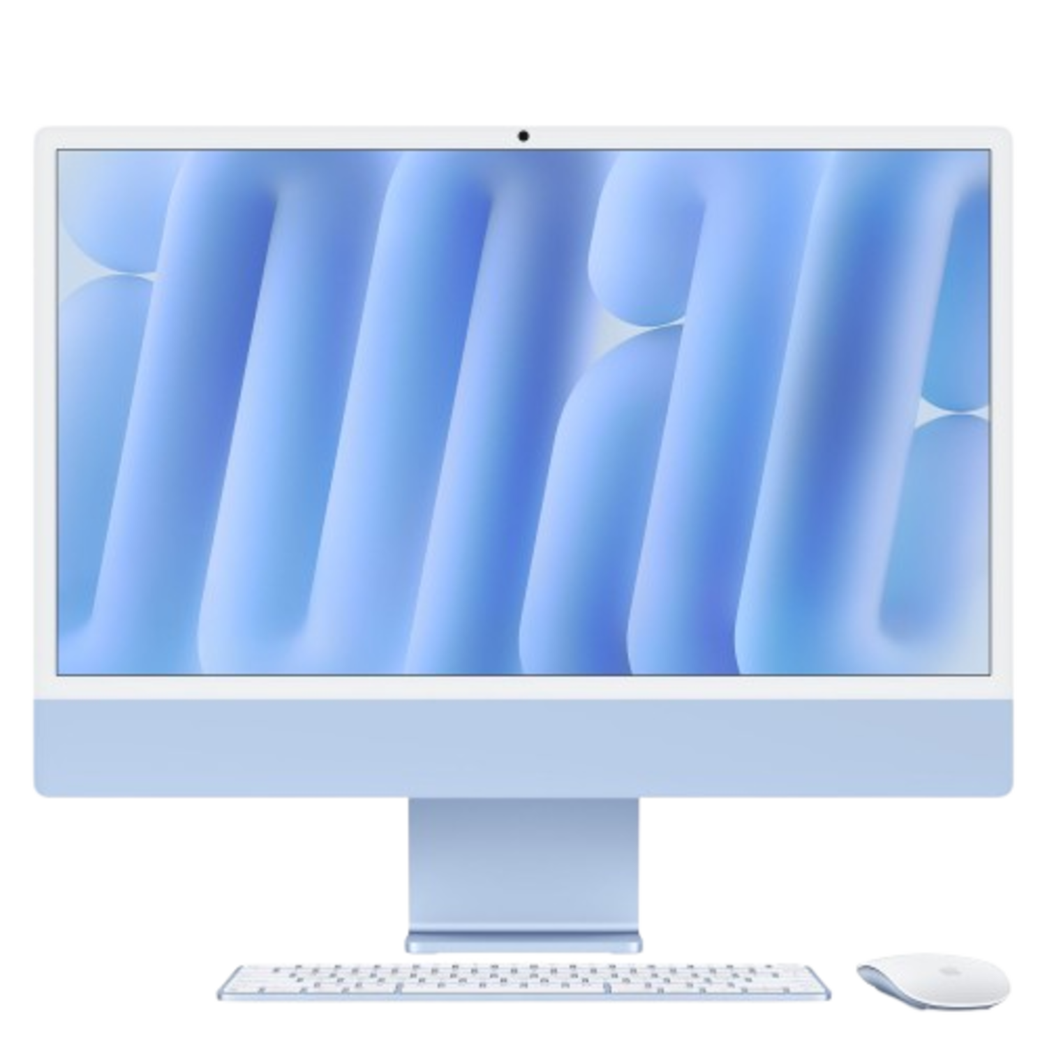 APPLE iMac 24-inch Zilver (M4) | 10-core CPU - 10-core GPU - 16GB
