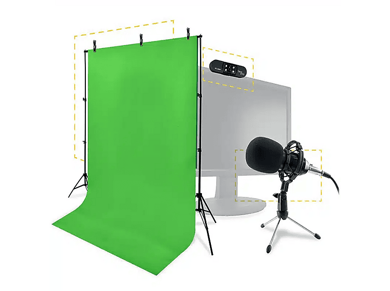 Zestaw do streamingu LEXIP Streamer Pro HD 4 w 1