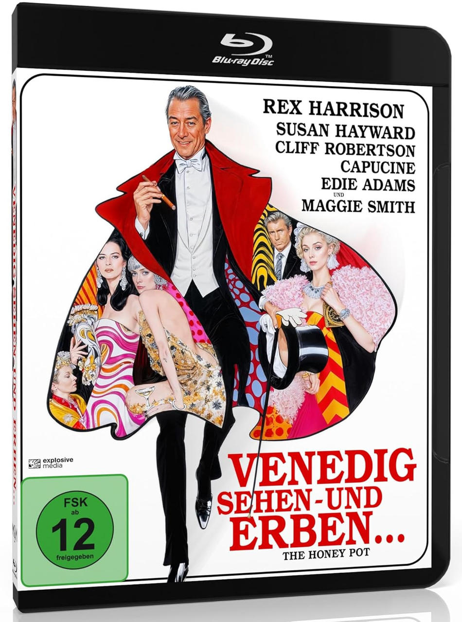 Ein Filmcover mit einer Frau und einem Eisbären. Text: Polaris.
