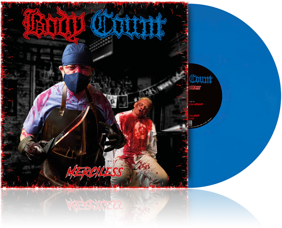 Body Count - Merciless (High Quality) (Limited Blue Vinyl) (Vinyl LP (nagylemez))