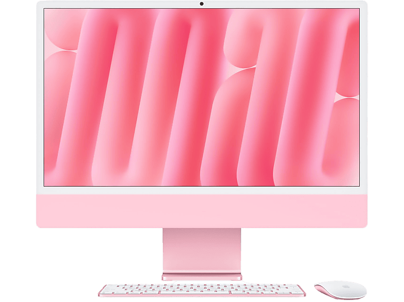 Apple iMac 24" M4 (8-core CPU, 8-core GPU), 16GB RAM, 256GB SSD Roze