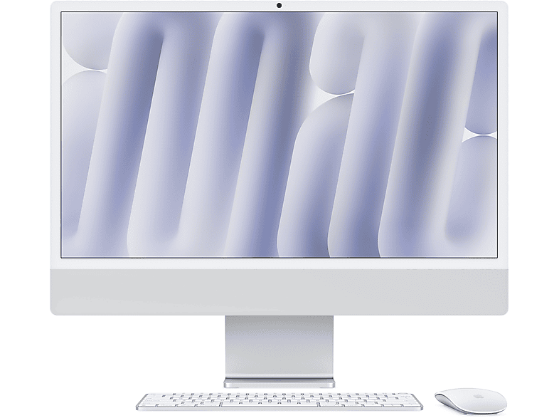 Apple iMac 24'', Chip M4, 10 CPU Gpu, 16Gb, 256Gb, vetro con nanotexture Argento PC ALL IN ONE
