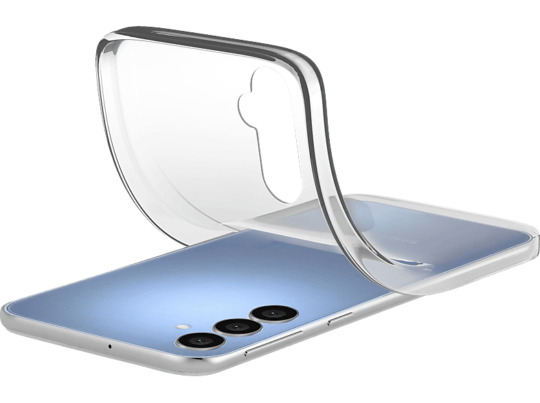 Cellular Line Soft Backcover, für Samsung Galaxy A16, Transparent; Handyhülle