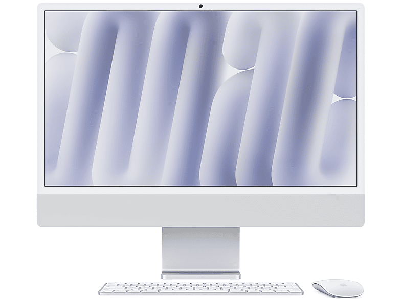 Apple iMac 24'', Chip M4, 10 CPU Gpu, 16Gb, 256Gb Argento PC ALL IN ONE