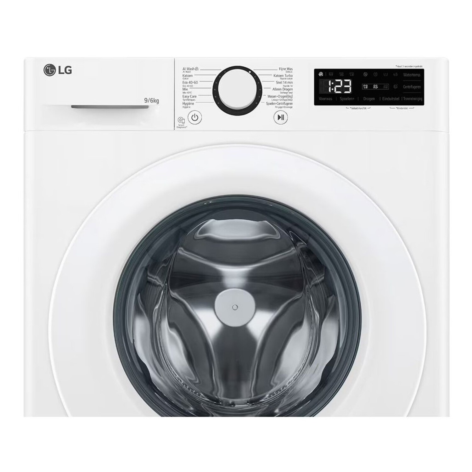 LG Was-droogcombinatie D (F4DR3096N3W)