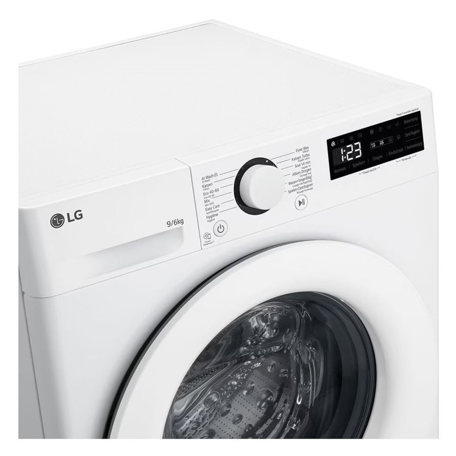 LG Was-droogcombinatie D (F4DR3096N3W)