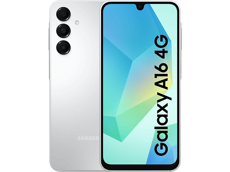 SAMSUNG Galaxy A16 4G (LTE) - 128GB - Light Gray - 128 GB Grijs