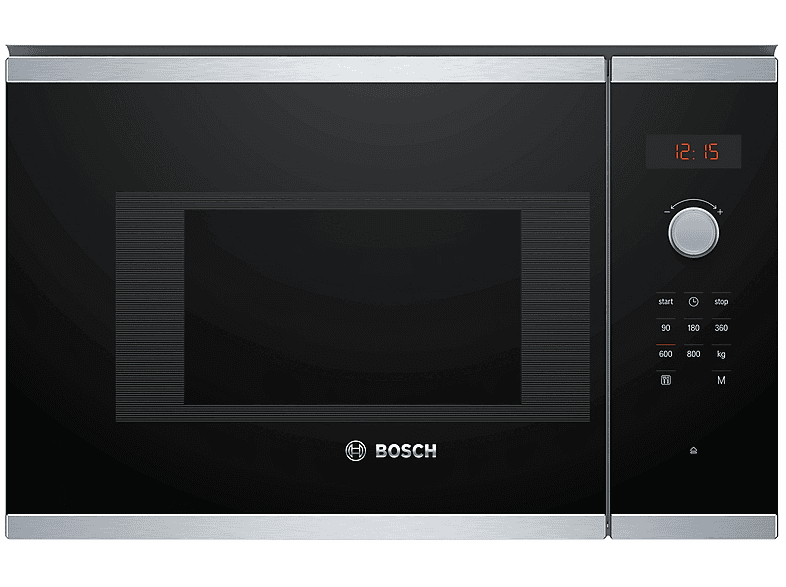 Bosch Bfl523Ms1F Microonde Incasso, 800 W, 20 l