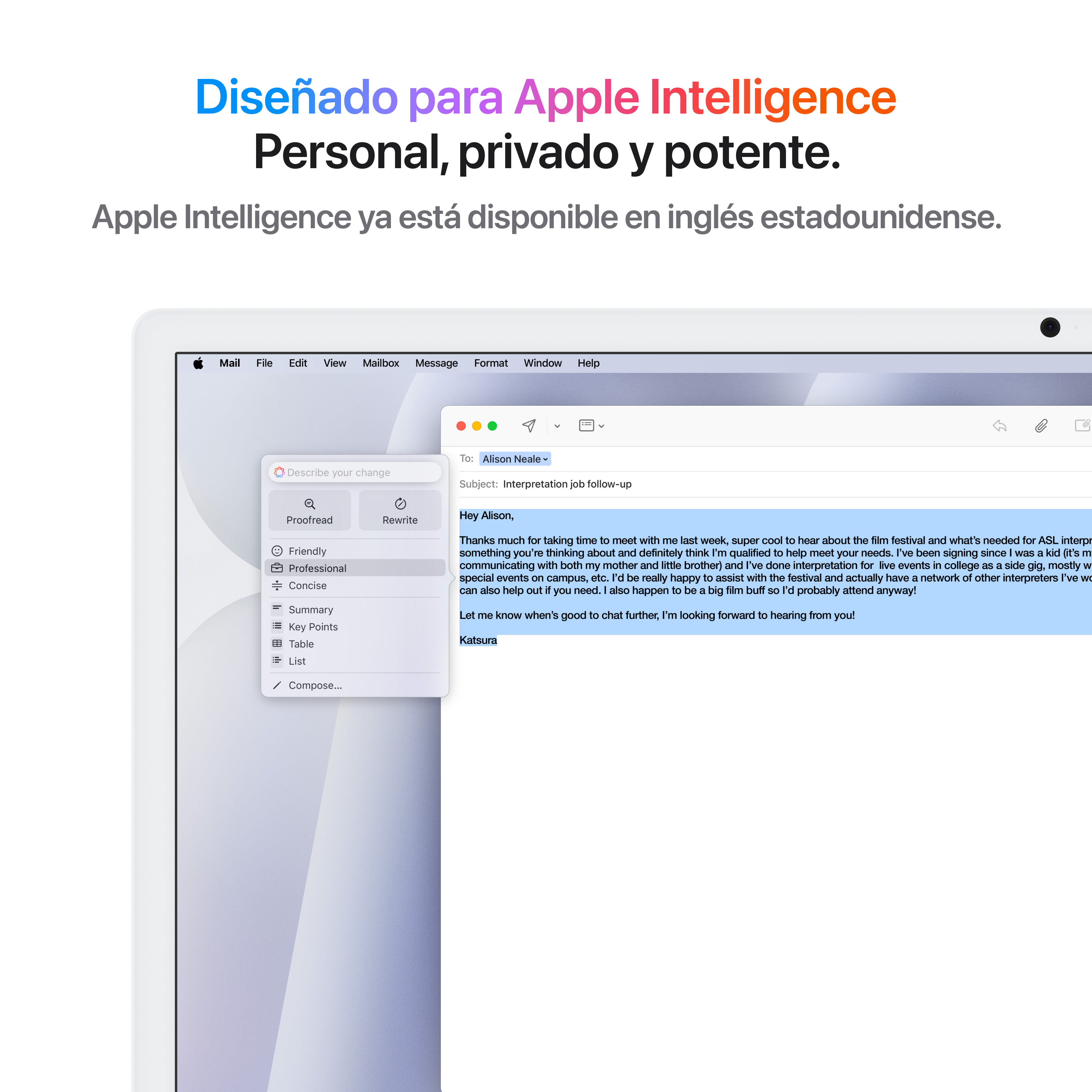 Una pantalla de portátil que muestra una bandeja de entrada de correo electrónico.