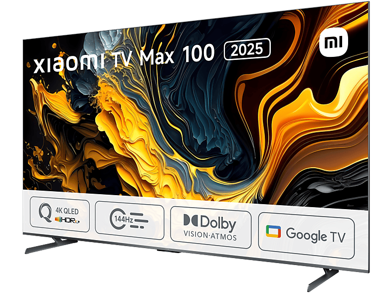 Televisión QLED Xiaomi 100 MAX 2025, 100 pulgadas, 4K Ultra HD, Google TV, 144HZ – imagen 2