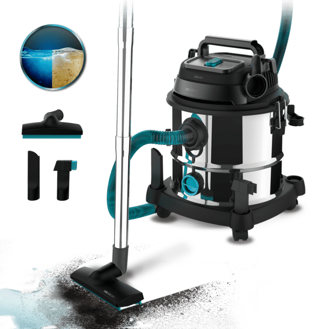CECOTEC 08114 Conga Rockstar Wet & Dry Steel Max száraz és nedves takarítógép