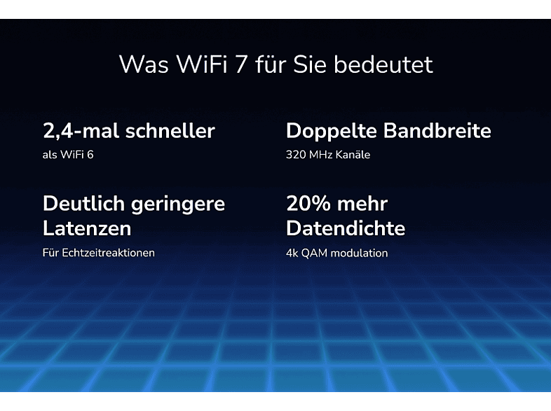 NETGEAR Nighthawk WiFi 7 Router RS600, 18 Gbit/s; WLAN-Router — Foto 3 von 5