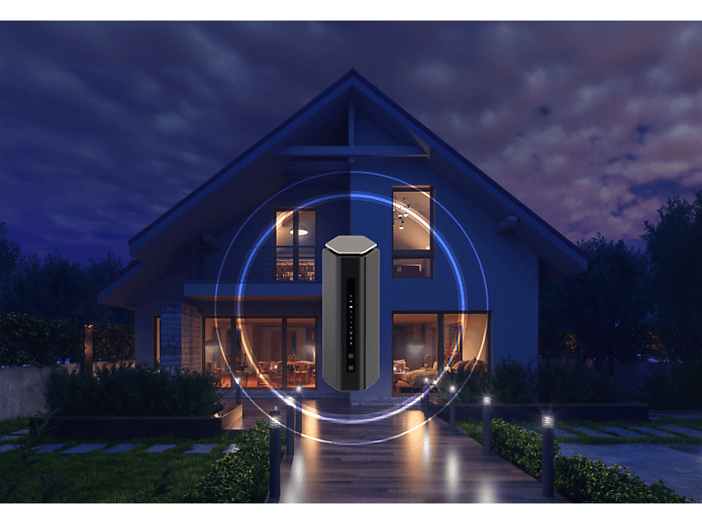 NETGEAR Nighthawk WiFi 7 Router RS600, 18 Gbit/s; WLAN-Router — Foto 4 von 5