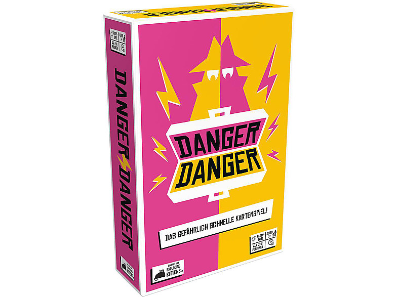 Thumbnail - EXPLODING KITTENS Danger Kartenspiel Mehrfarbig