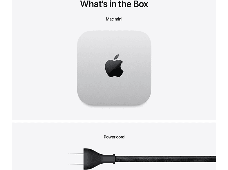 APPLE Mac mini (2024) | M4 - 256 GB - 16 GB | MediaMarkt