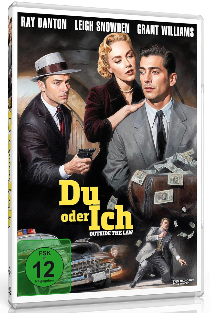 DVD-Cover eines Films mit drei Personen im Zentrum. Der Filmtitel ist auf Deutsch.
