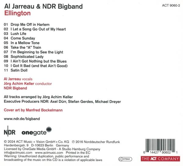 CD-Hülle mit Text, der Songs und Credits auflistet.