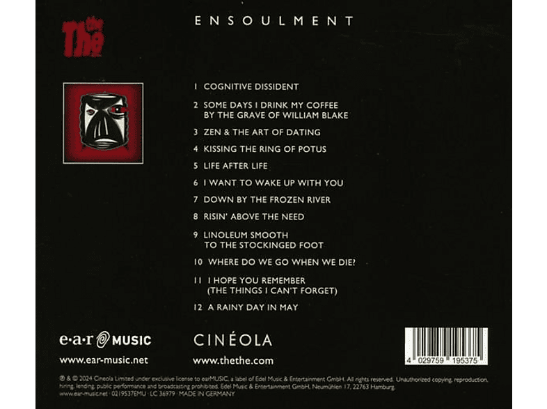 Thumbnail - The - Ensoulment (1CD Jewelcase) (CD)