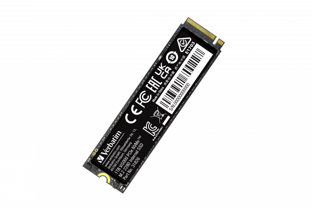 VERBATIM Vi5000 PCIE4 NVME M.2 1 TB Dahili SSD Siyah Fiyat