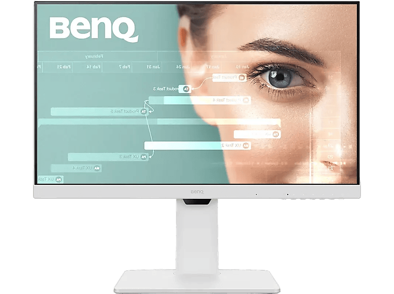 BENQ GW2786TC 27 Zoll Monitor, Full-HD, 5 ms Reaktionszeit, 250 cd/m², 100 Hz, Weiß