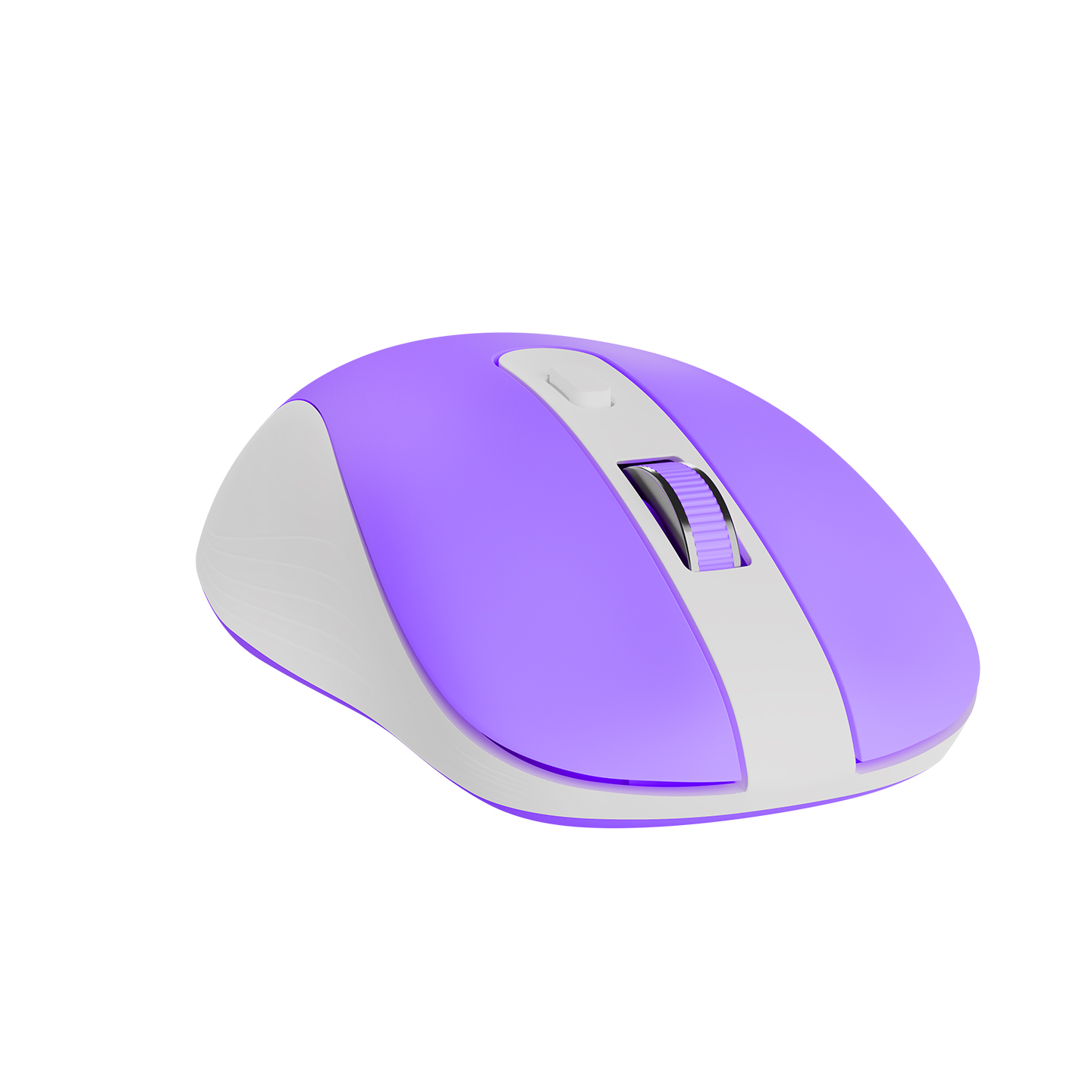 EVEREST KM-730 Kablosuz Q Multimedia Klavye + Mouse Set Mor Beyaz
