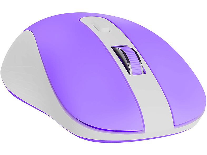 EVEREST KM-730 Kablosuz Q Multimedia Klavye + Mouse Set Mor Beyaz