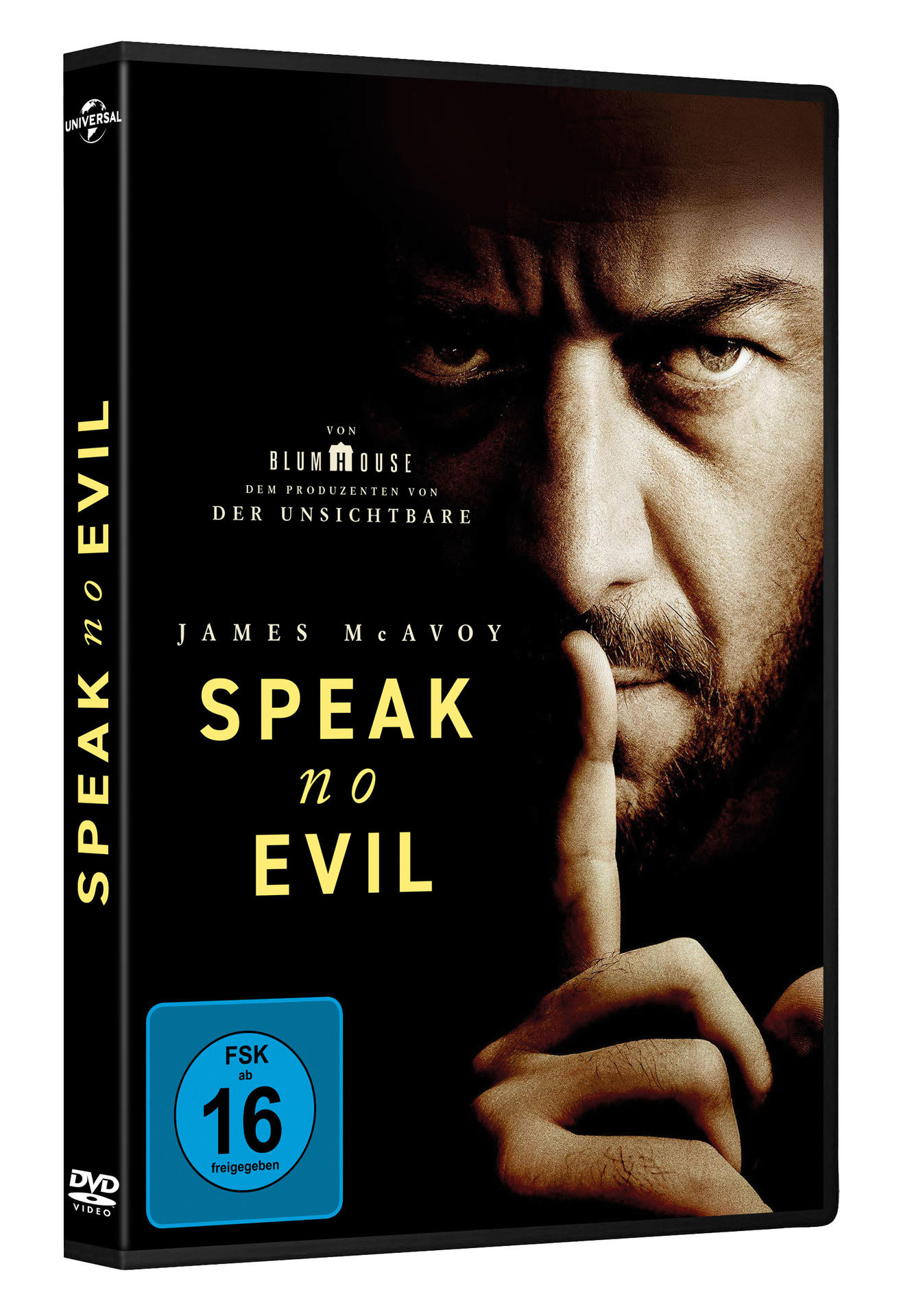 Eine DVD-Hülle eines Films mit dem Titel 'Speak No Evil'.