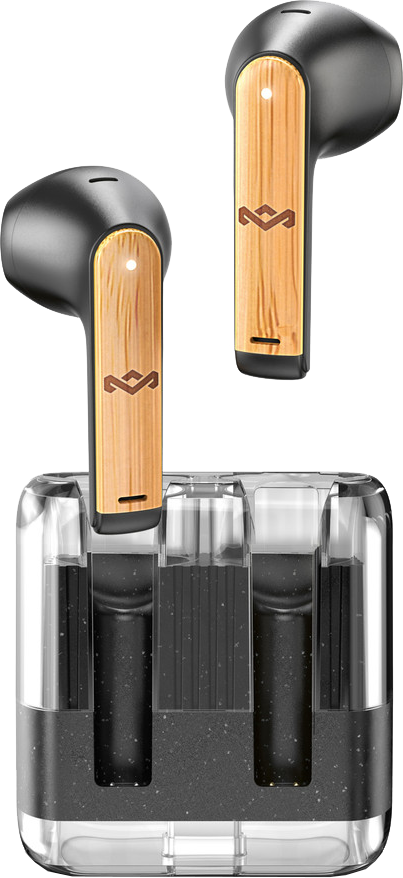 MARLEY Zion TWS Bluetooth fülhallgató mikrofonnal, fekete (EM-JE105-SB)