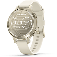 MediaMarkt GARMIN Lily 2 Active Maangoud Smartwatch Creme aanbieding