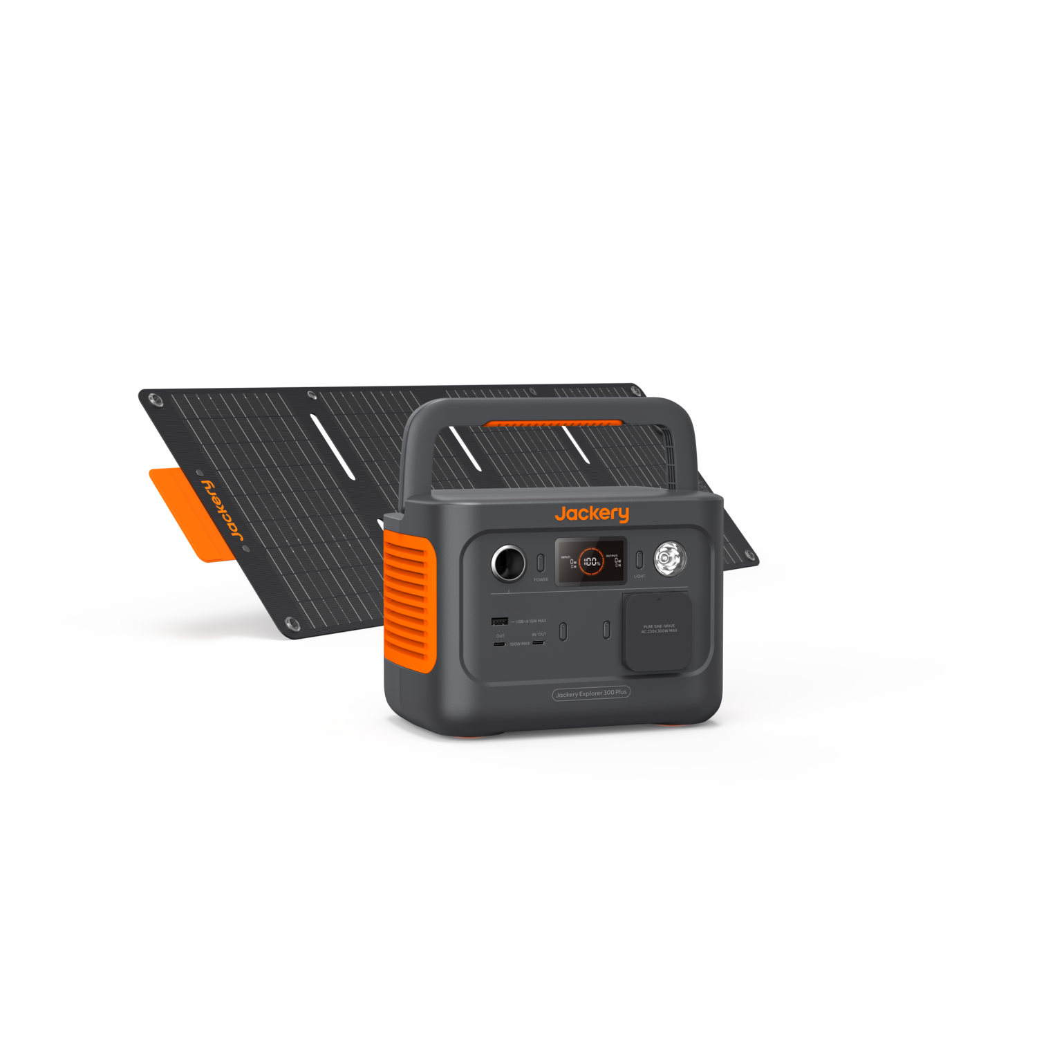 Jackery Explorer 300 Plus Draadloze Powerbank Zwart