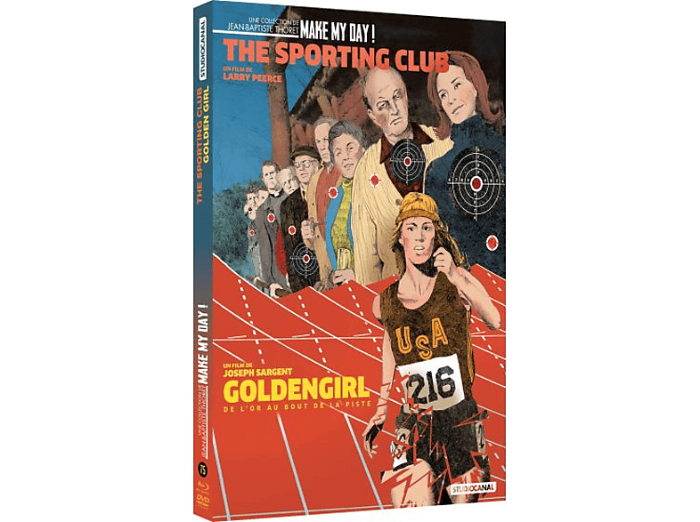 Cld Distribution Goldengirl + The Sporting Club Blu-ray