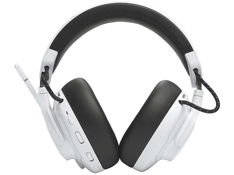JBL Quantum 910P Wireless Cuffie PC, Bianco