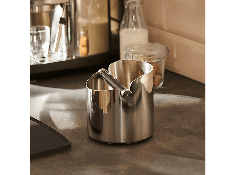 TCHIBO Edelstahl Abschlagbox Silber/Schwarz