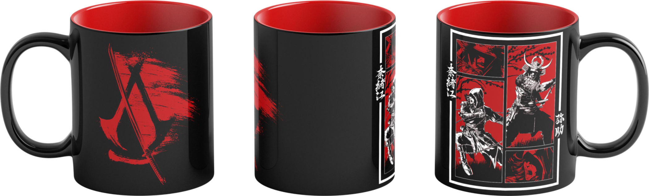 Assassin's Creed Shadows hőre változó bögre