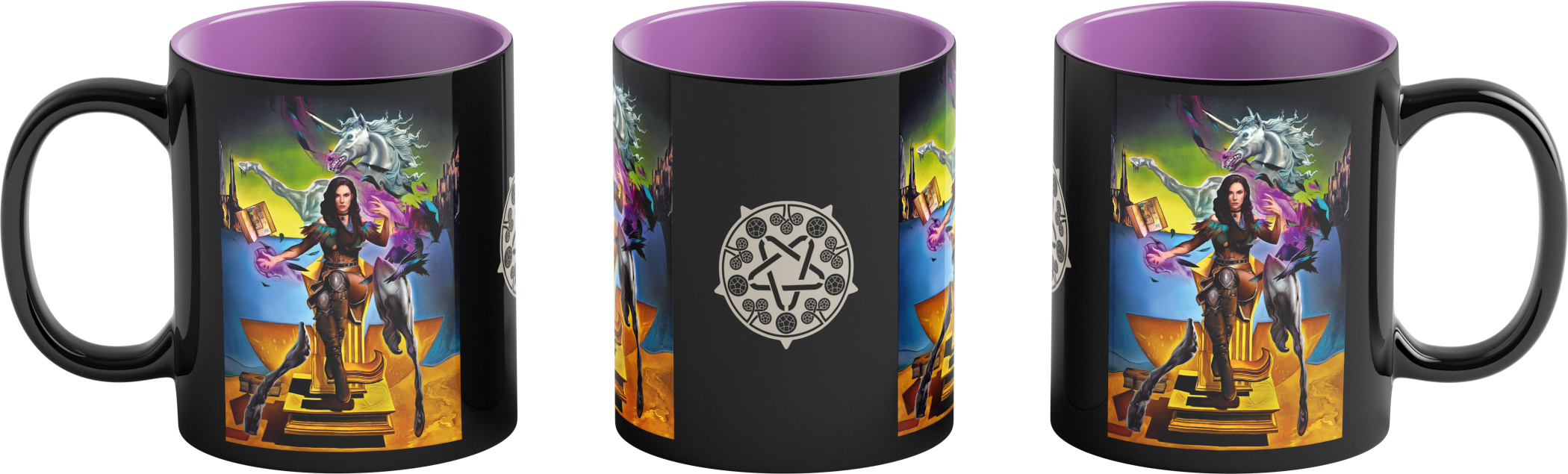 Game Art Chronicles: The Witcher - Yennefer Dali hőre változó bögre