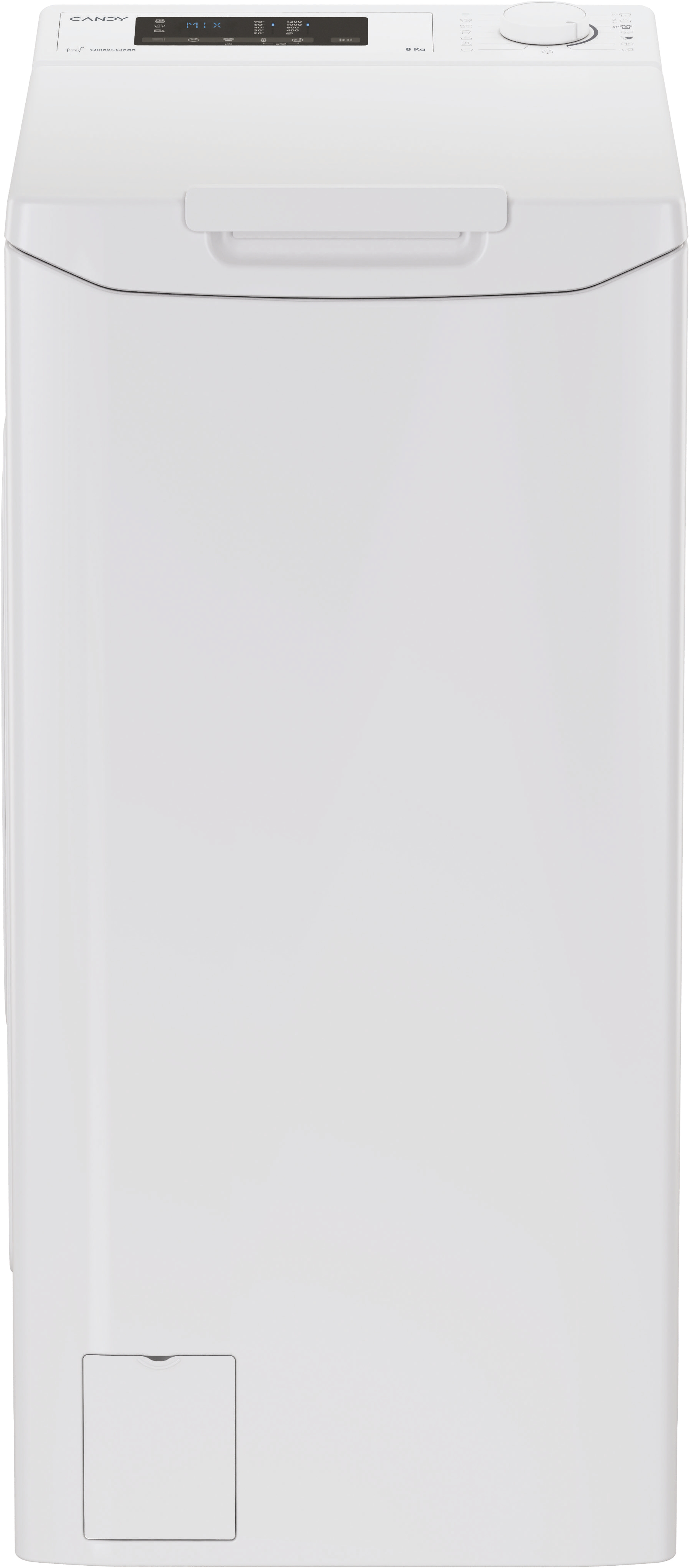 CANDY TCA283D2-S Felültöltős mosógép