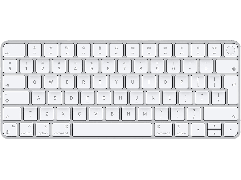 Apple Draadloos Toetsenbord Magic Keyboard Touch Id Azerty Wit