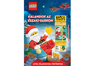 Móra Kiadó - LEGO - Kalandok az Északi-sarkon - Mikulás és az ünnepi kellékek minifigurával