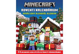 Kolibri Gyerekkönyvkiadó - Minecraft - Adventi kalendárium