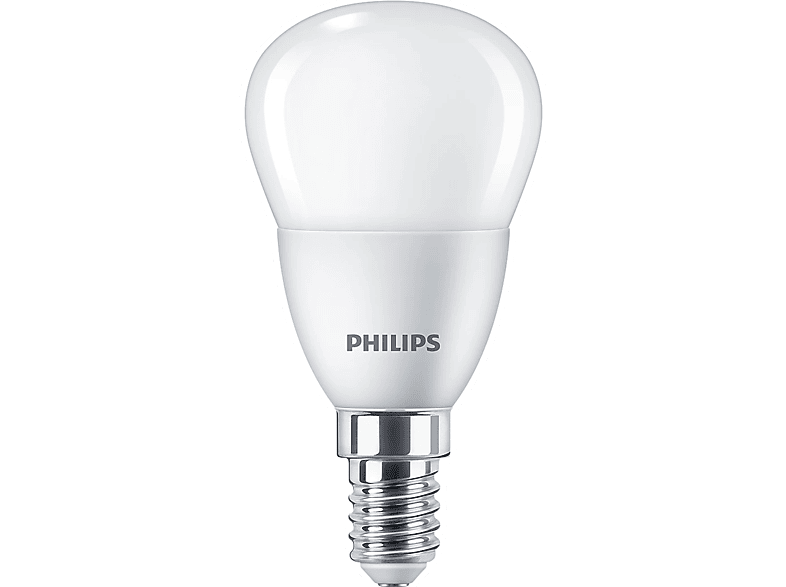 PHILIPS LED izzó, E14, 40W, kisgömb, matt, hideg fehér (214396)