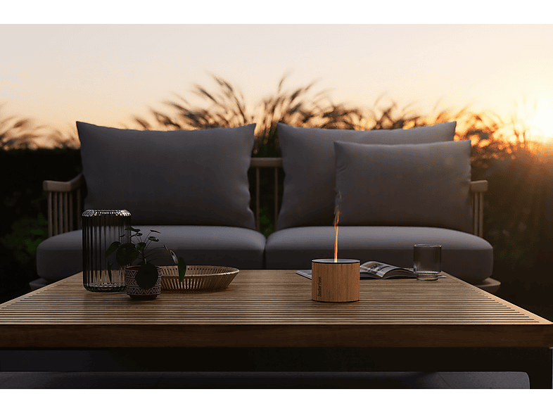 Stadler Form Nora mobiler Bedufter, Aroma Diffuser mit Akku und Flammeneffekt, Bambus — Foto 5 von 5