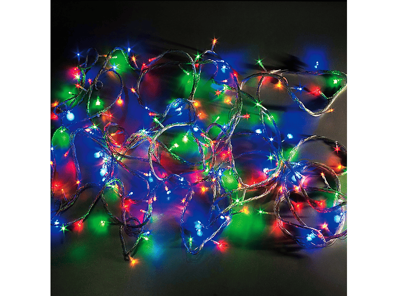 Luci di Natale LYVIA Pazze 6m trasparente, Multicolor