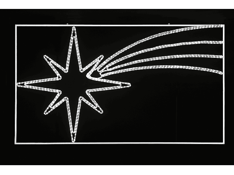 Figura luminosa LED LYVIA Stella Cometa Large, Bianco Freddo