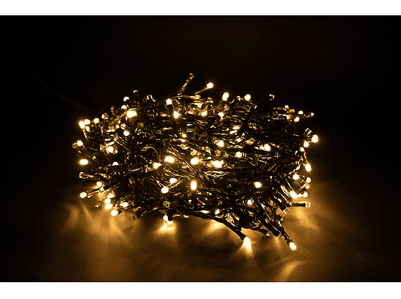 Luci di Natale Lyvia Pazze 9m con 180Led, Bianco Caldo